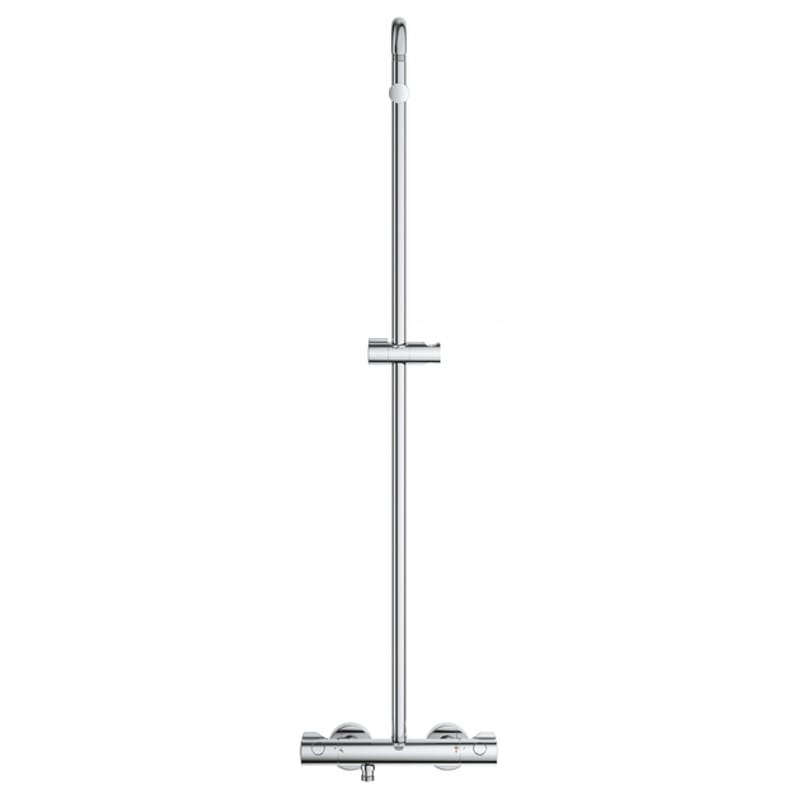 Душова система Tempesta System 210 з термостатом для настінного монтажу, хром Grohe (26811001)