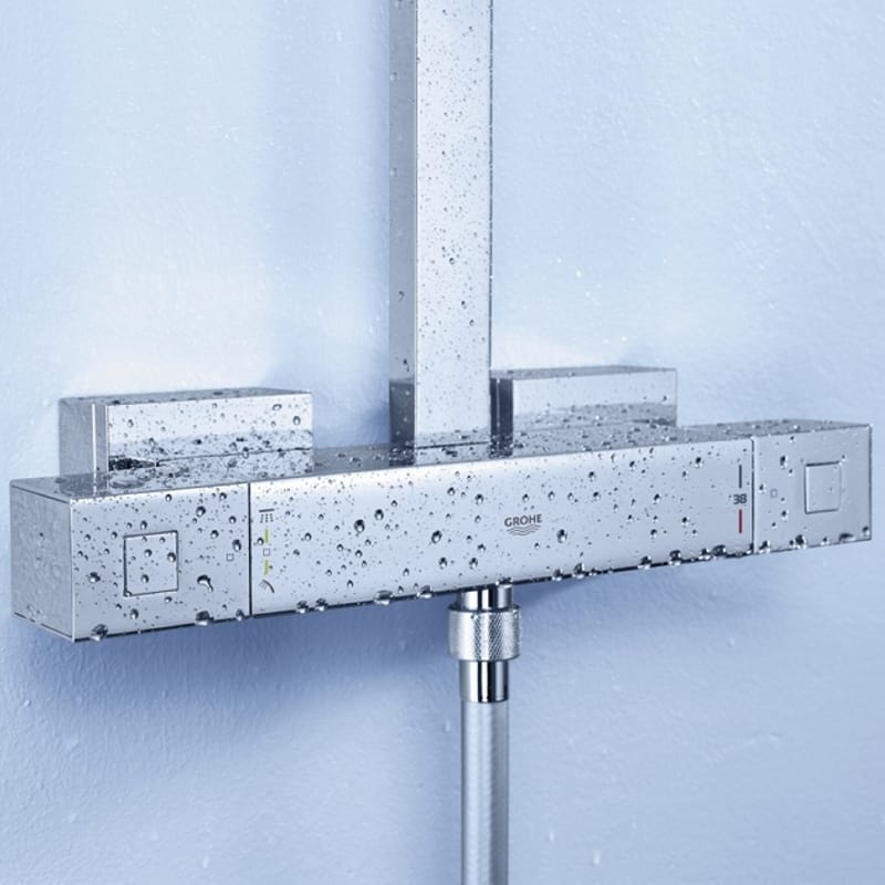 Душевая система Euphoria Cube XXL System 230 с термостатом, хром Grohe (26087000)