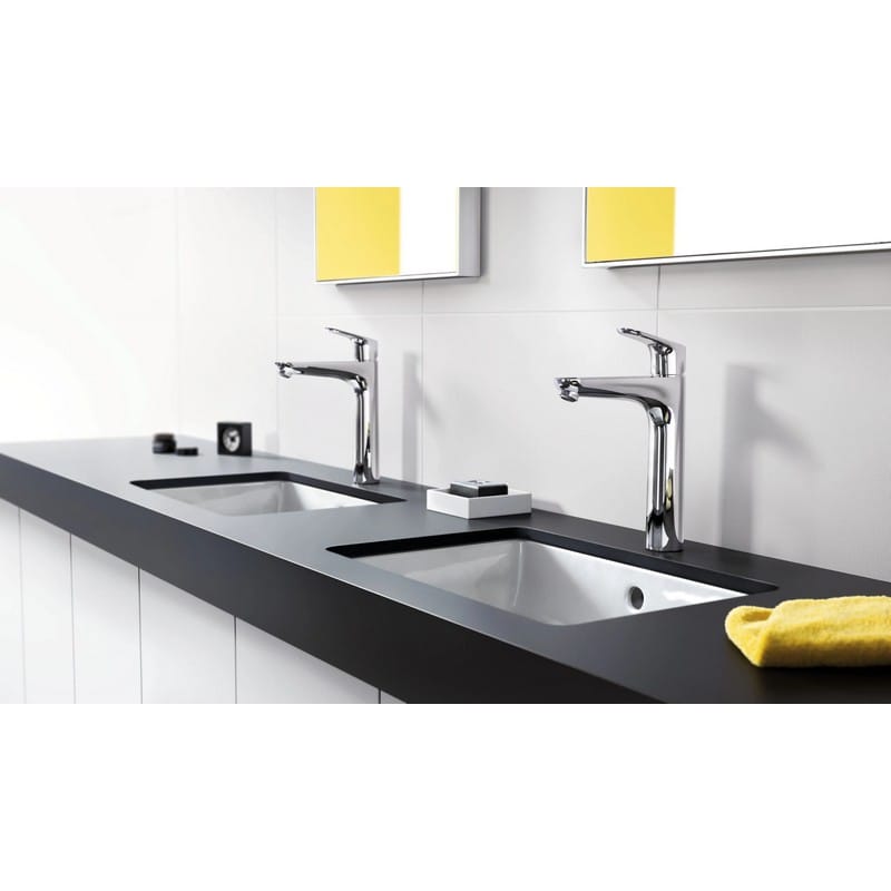 Змішувач для умивальника Focus 190 з донним клапаном Chrome Hansgrohe (31608000)