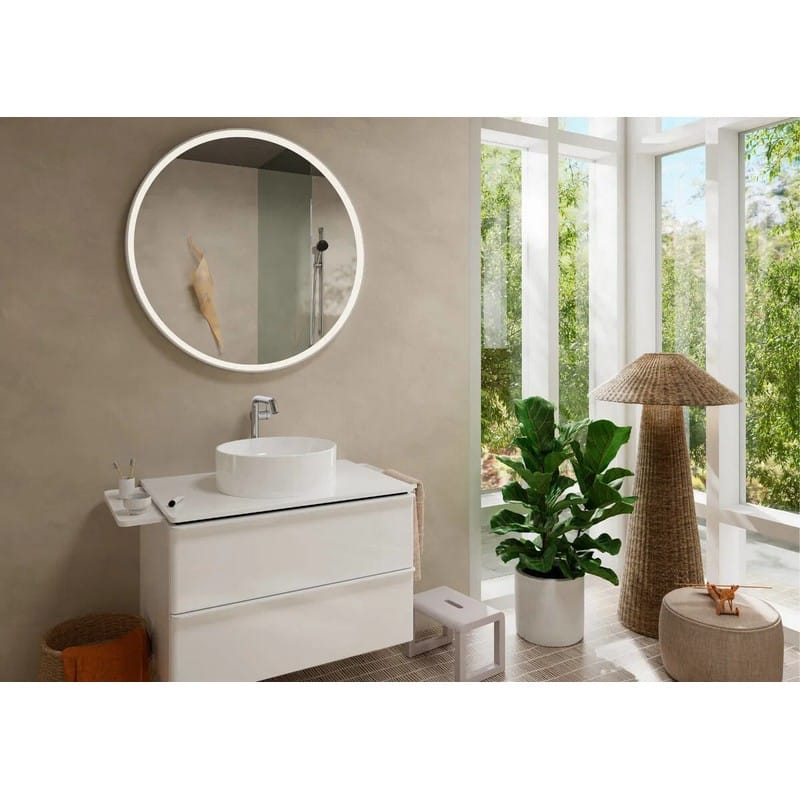 Смеситель Tecturis S 240 Fine CoolStart для умывальника без донный клапан Chrome Hansgrohe (73372000 Смеситель Tecturis S 240 Fine CoolStart для умывальника без донный клапан Chrome Hansgrohe (73372000