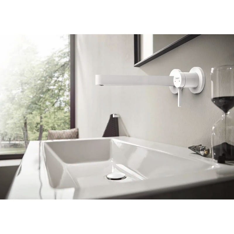 Смеситель для умывальника Finoris Matt White Hansgrohe (76050700)
