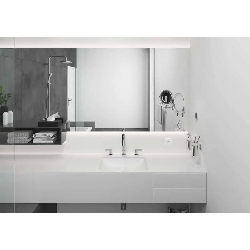 Смеситель Vernis Shape на 3 отверстия с донным клапаном pop-up Matt Black Hansgrohe (71563670) Смеситель Vernis Shape на 3 отверстия с донным клапаном pop-up Matt Black Hansgrohe (71563670)