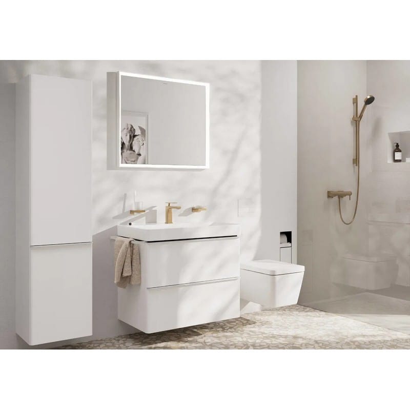 Змішувач для умивальника Tecturis E 110 Brushed Bronze Hansgrohe (73010140)