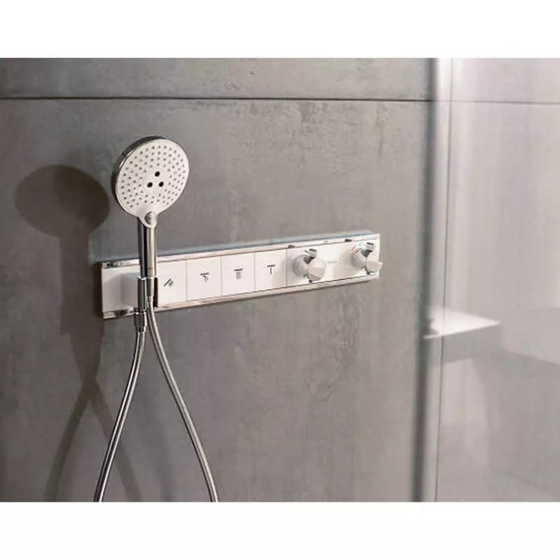 Термостат скрытого монтажа RainSelect на 5 потребителей Chrome Hansgrohe (15358000) Термостат скрытого монтажа RainSelect на 5 потребителей Chrome Hansgrohe (15358000)