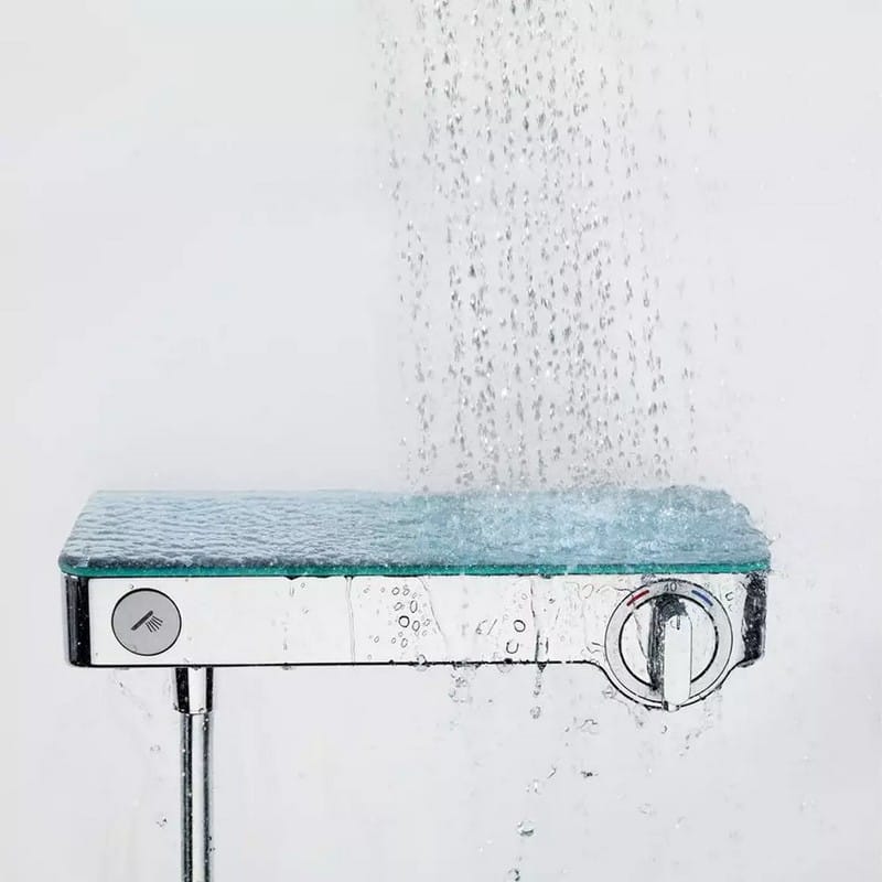 Термостат для душа ShowerTablet Select 300 мм White/Chrome Hansgrohe (13171400) Термостат для душа ShowerTablet Select 300 мм White/Chrome Hansgrohe (13171400)
