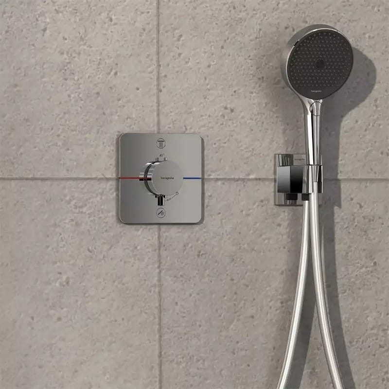 Термостат скрытого монтажа ShowerSelect Comfort Q на 2 функции Chrome Hansgrohe (15583000) Термостат скрытого монтажа ShowerSelect Comfort Q на 2 функции Chrome Hansgrohe (15583000)