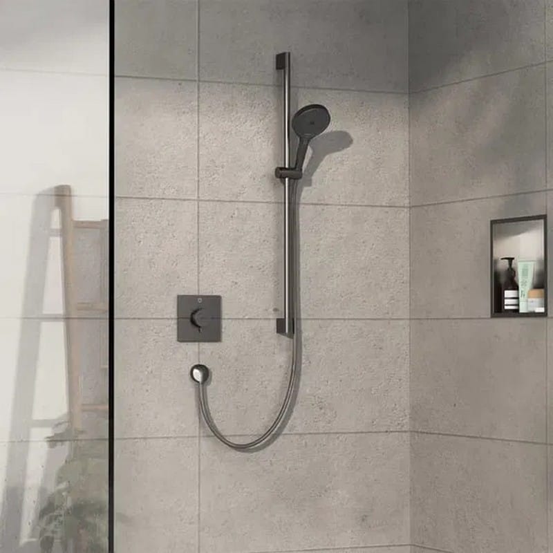 Термостат скрытого монтажа ShowerSelect Comfort E на 1 функцию Black Chrome Hansgrohe (15571340)