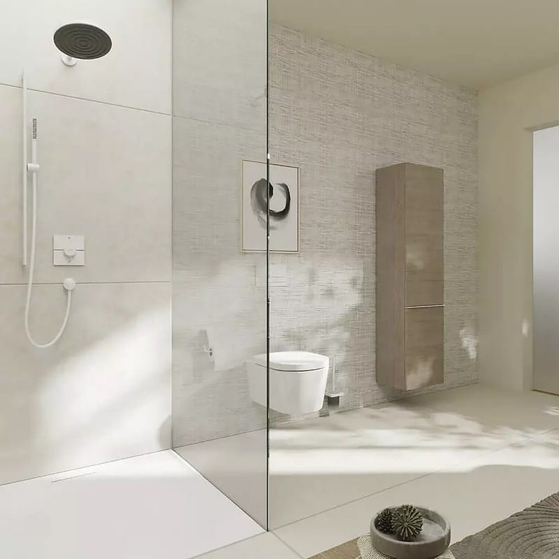Термостат скрытого монтажа ShowerSelect Comfort E на 2 функции Matt White Hansgrohe (15572700) Термостат скрытого монтажа ShowerSelect Comfort E на 2 функции Matt White Hansgrohe (15572700)