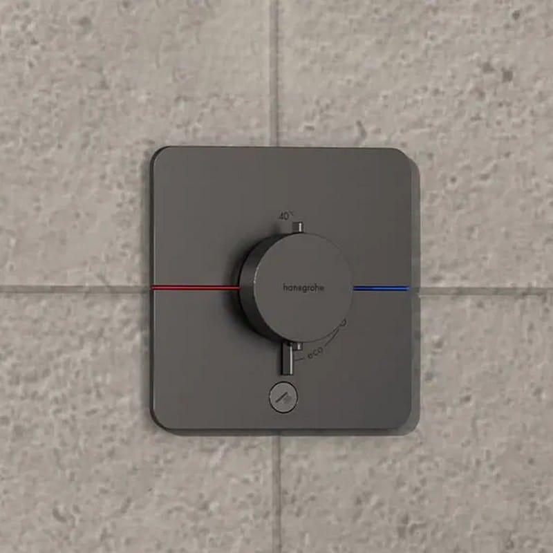 Термостат скрытого монтажа ShowerSelect Comfort Q HighFlow Black Chrome Hansgrohe (15589340) Термостат скрытого монтажа ShowerSelect Comfort Q HighFlow Black Chrome Hansgrohe (15589340)