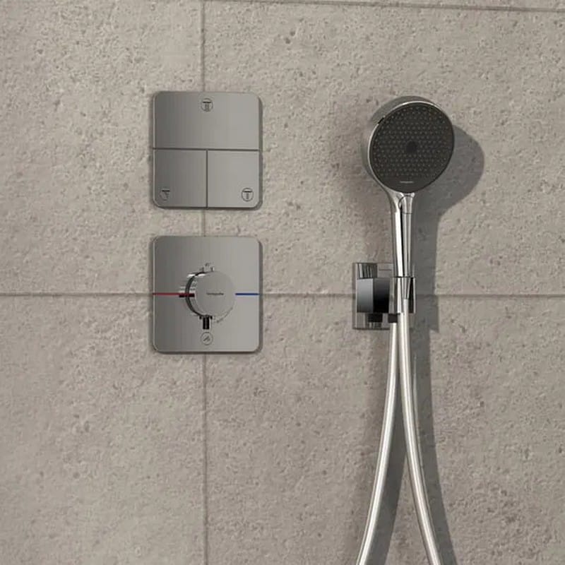Термостат ShowerSelect Comfort Q HighFlow на 1 функцию Chrome Hansgrohe (15589000)