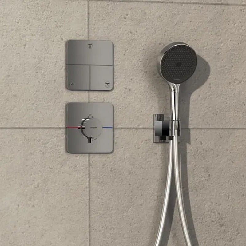 Термостат скрытого монтажа ShowerSelect Comfort Q HighFlow Chrome Hansgrohe (15588000) Термостат скрытого монтажа ShowerSelect Comfort Q HighFlow Chrome Hansgrohe (15588000)