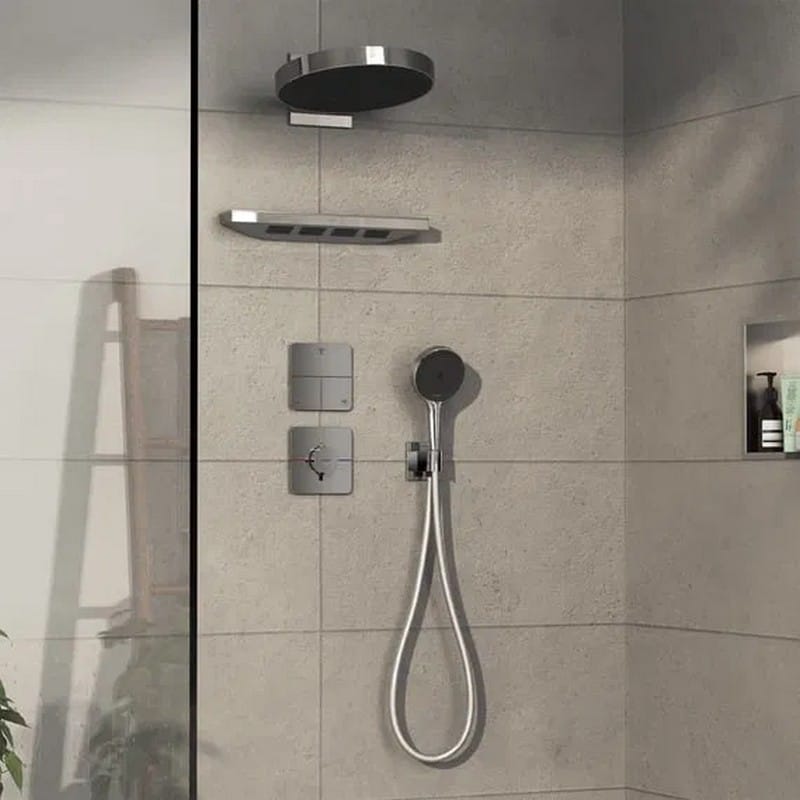 Термостат скрытого монтажа ShowerSelect Comfort Q HighFlow Chrome Hansgrohe (15588000) Термостат скрытого монтажа ShowerSelect Comfort Q HighFlow Chrome Hansgrohe (15588000)