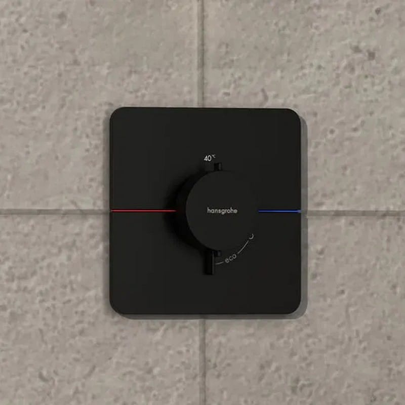Термостат прихованого монтажу ShowerSelect Comfort Q HighFlow Matt Black Hansgrohe (15588670) Термостат прихованого монтажу ShowerSelect Comfort Q HighFlow Matt Black Hansgrohe (15588670)