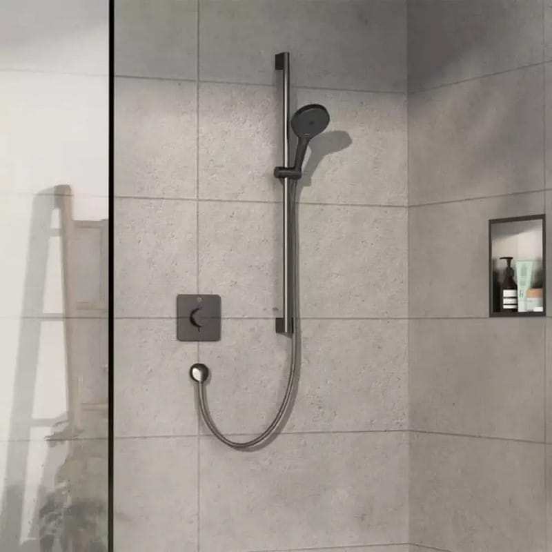Термостат скрытого монтажа ShowerSelect Comfort Q на 1 функцию Black Chrome Hansgrohe (15581340) Термостат скрытого монтажа ShowerSelect Comfort Q на 1 функцию Black Chrome Hansgrohe (15581340)