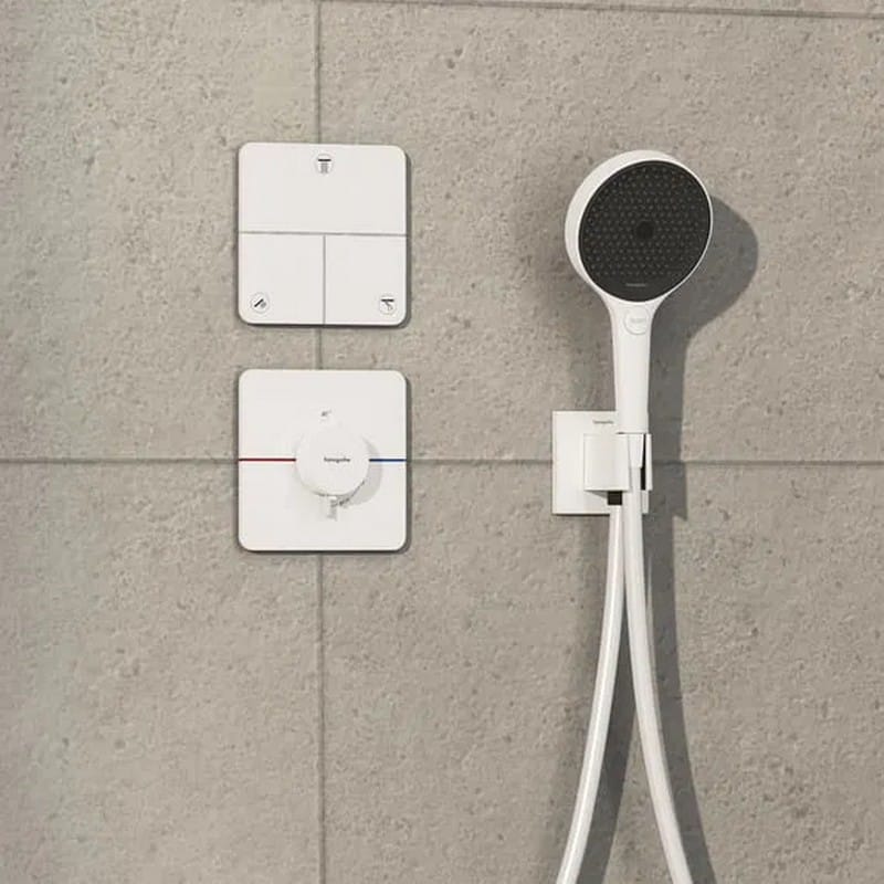 Термостат скрытого монтажа ShowerSelect Comfort Q на 1 потребитель Matt White Hansgrohe (15588700) Термостат скрытого монтажа ShowerSelect Comfort Q на 1 потребитель Matt White Hansgrohe (15588700)