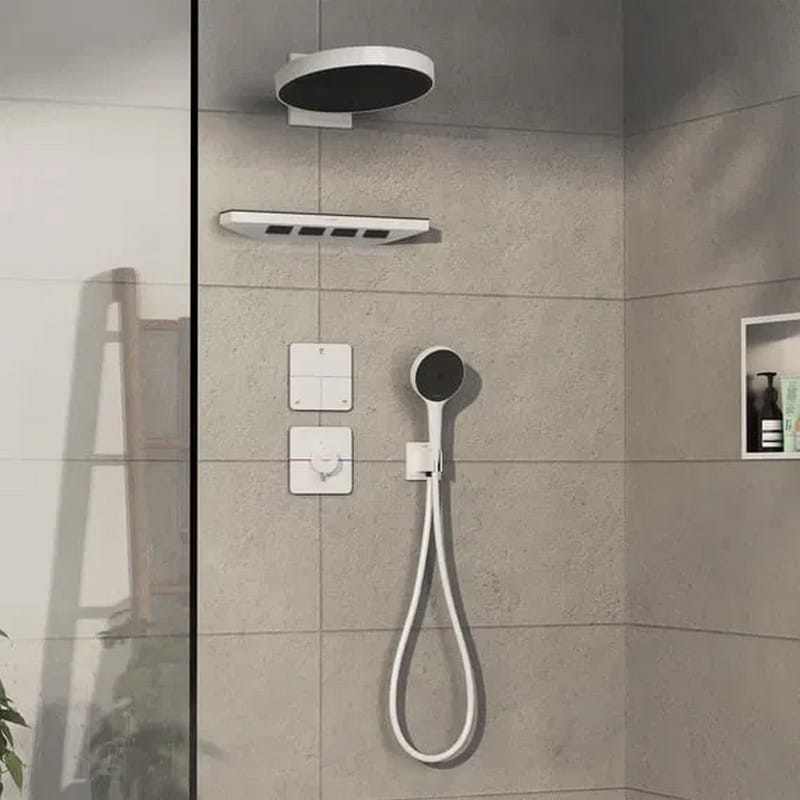 Термостат скрытого монтажа ShowerSelect Comfort Q на 1 потребитель Matt White Hansgrohe (15588700) Термостат скрытого монтажа ShowerSelect Comfort Q на 1 потребитель Matt White Hansgrohe (15588700)