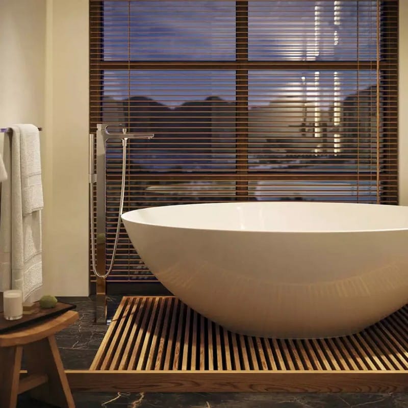 Змішувач для ванни Metropol Chrome Hansgrohe (32532000) Змішувач для ванни Metropol Chrome Hansgrohe (32532000)