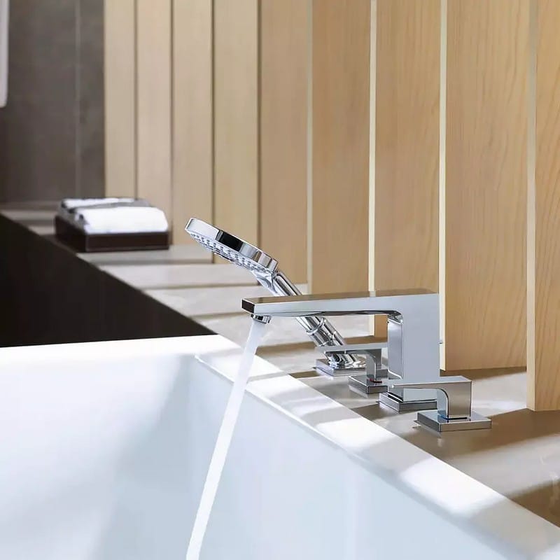 Смеситель для ванны Metropol Chrome Hansgrohe (32553000) Смеситель для ванны Metropol Chrome Hansgrohe (32553000)
