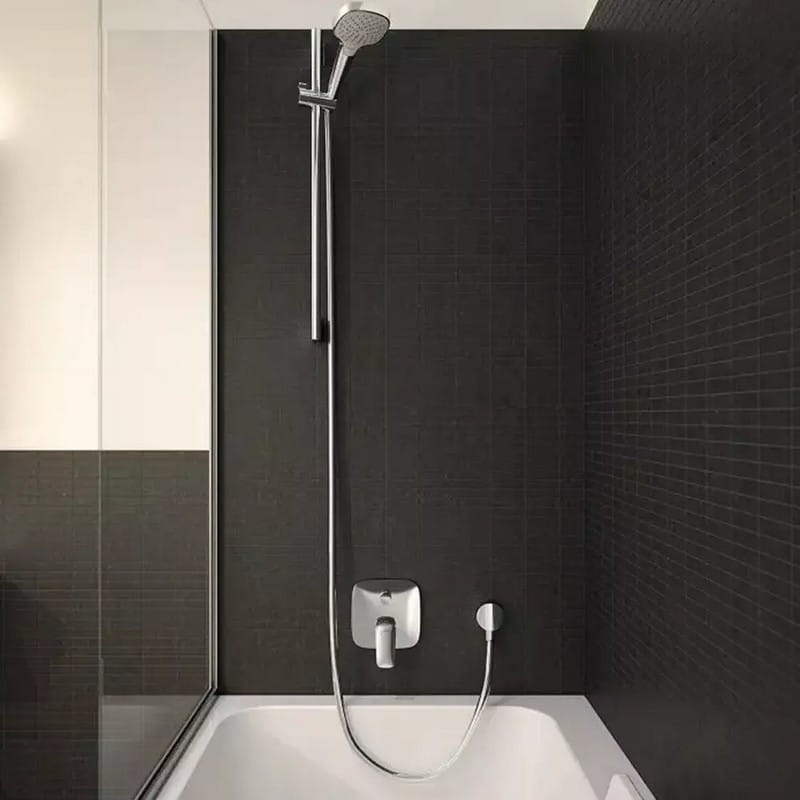 Смеситель для ванны и душа Talis E скрытого монтажа Chrome Hansgrohe (71745000)