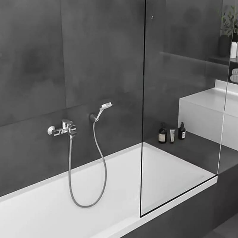 Змішувач для ванни Vernis Shape Chrome Hansgrohe (71450000) Змішувач для ванни Vernis Shape Chrome Hansgrohe (71450000)