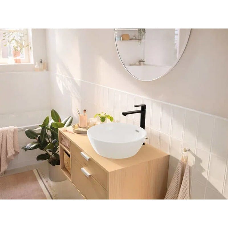 Смеситель для умывальника Rebris S 240 CoolStart с д/у pop-up, Matt Black Hansgrohe (72580670) Смеситель для умывальника Rebris S 240 CoolStart с д/у pop-up, Matt Black Hansgrohe (72580670)