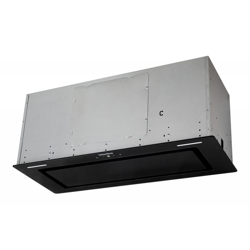 Витяжка вбудована SOLO ULTRA BK A/72/T чорне скло INTERLINE