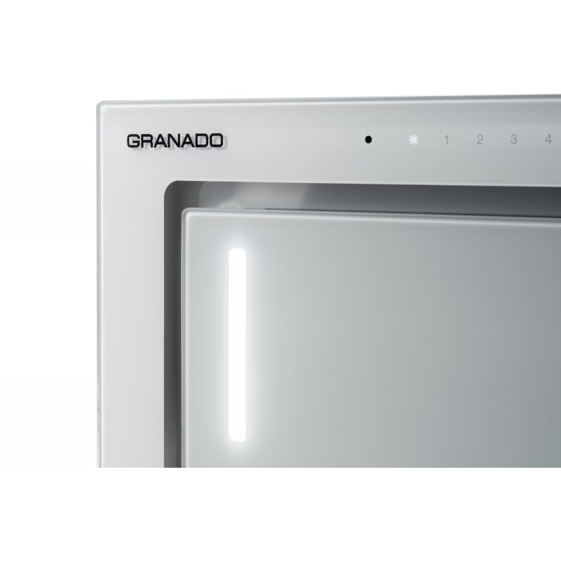 Витяжка кухонна Palamos 1614-1200 white glass GRANADO Витяжка кухонна Palamos 1614-1200 white glass GRANADO