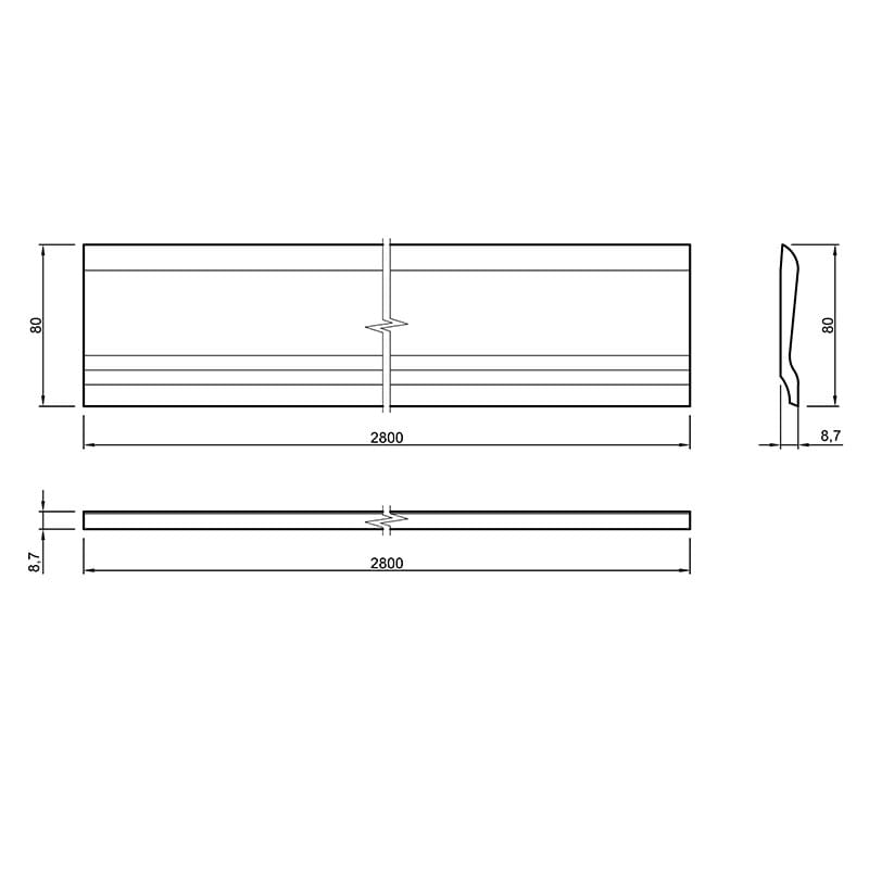 Плинтус MDF AGT SPR-7034 723 Черный шелк Soft Touch 2800х80х9 мм (уп. 16 шт.) Плинтус MDF AGT SPR-7034 723 Черный шелк Soft Touch 2800х80х9 мм (уп. 16 шт.)