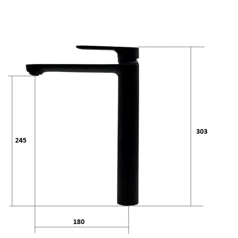 Змішувач Modena 10202 Graphite Fabiano Змішувач Modena 10202 Graphite Fabiano
