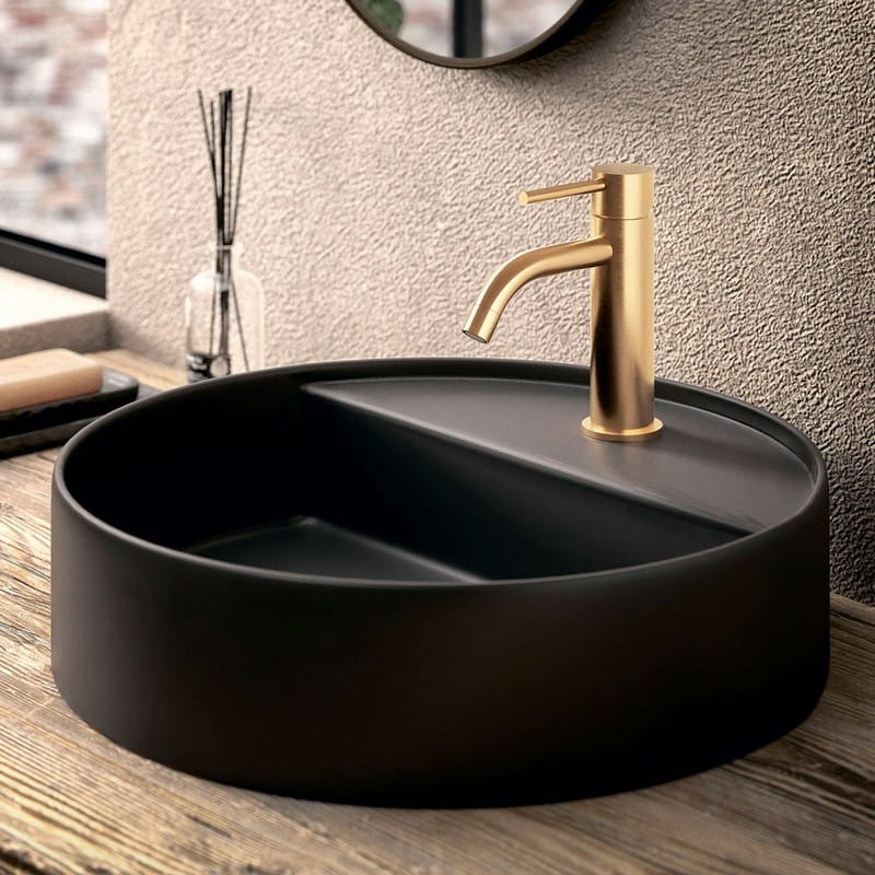 Смеситель для умывальника Light без донного клапана, Brushed Honey Gold (LIG071HGSP) Paffoni Смеситель для умывальника Light без донного клапана, Brushed Honey Gold (LIG071HGSP) Paffoni