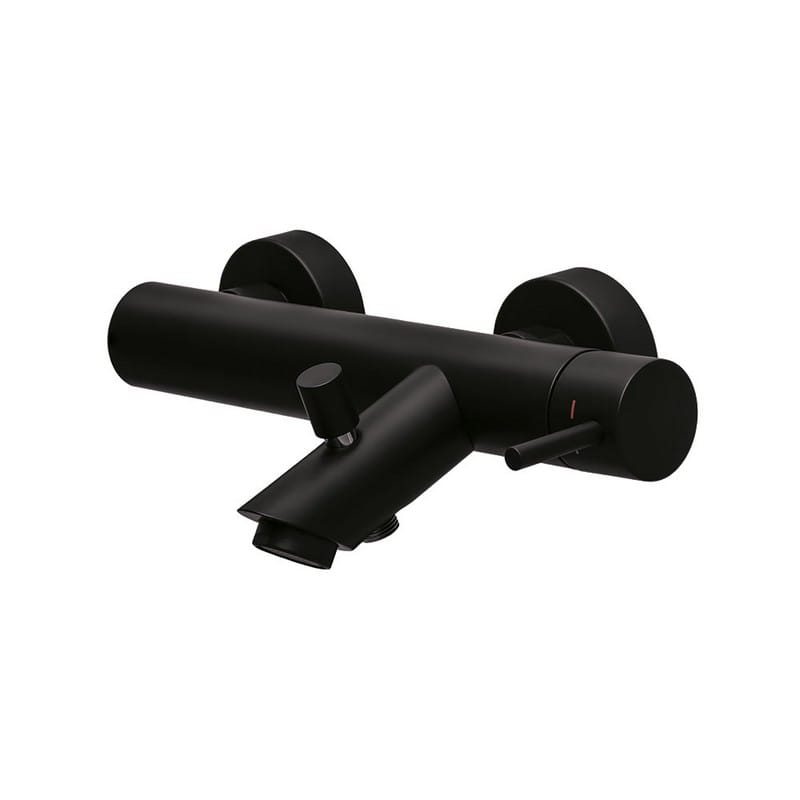 Смеситель для ванны Light, черный (LIG023NO) Paffoni