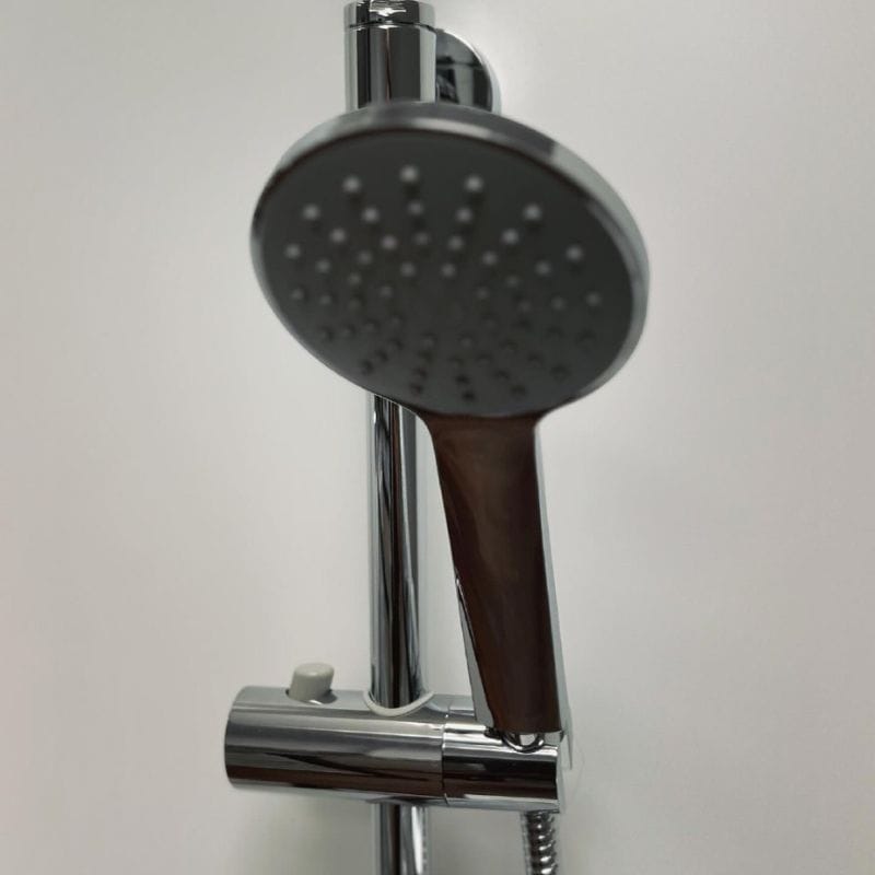 Душова система Birillo Cold з термостатом, хром (ZCOL643CR) Paffoni Душова система Birillo Cold з термостатом, хром (ZCOL643CR) Paffoni