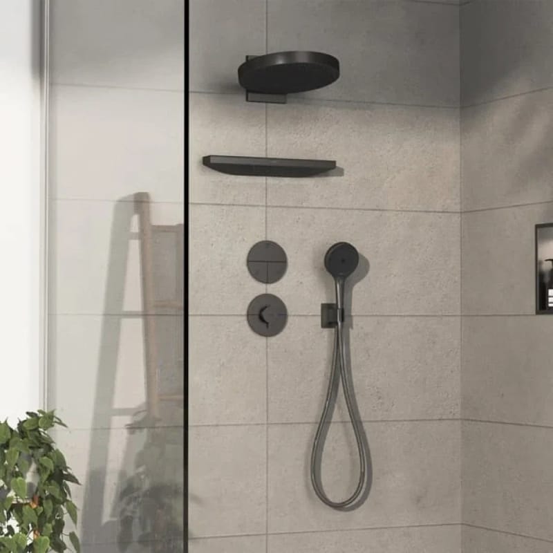 Перемикач Hansgrohe ShowerSelect Comfort S на 3 функції Brushed Black Chrome Hansgrohe (15558340) Перемикач Hansgrohe ShowerSelect Comfort S на 3 функції Brushed Black Chrome Hansgrohe (15558340)