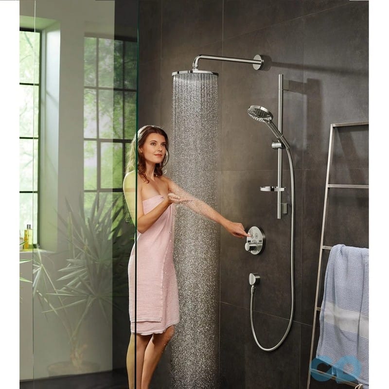 Верхний душ Hansgrohe Raindance S 240 PowderRain 1jet P с владельцем Chrome Hansgrohe (27607000) Верхний душ Hansgrohe Raindance S 240 PowderRain 1jet P с владельцем Chrome Hansgrohe (27607000)