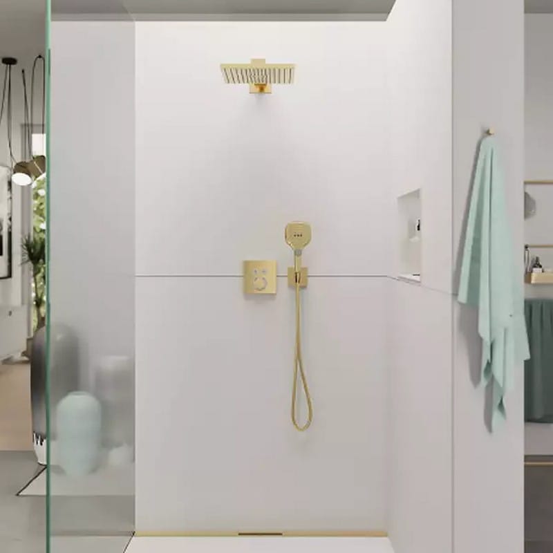 Верхний душ Hansgrohe Raindance E Overhead shower 300 1jet Polished Gold Optic Hansgrohe(26238990) Верхний душ Hansgrohe Raindance E Overhead shower 300 1jet Polished Gold Optic Hansgrohe(26238990)
