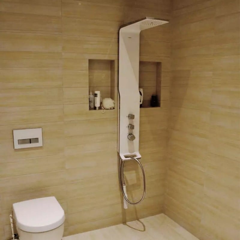 Душова панель Hansgrohe Raindance Shower panel Lift 180 2jet White/Chrome Hansgrohe (27008400)