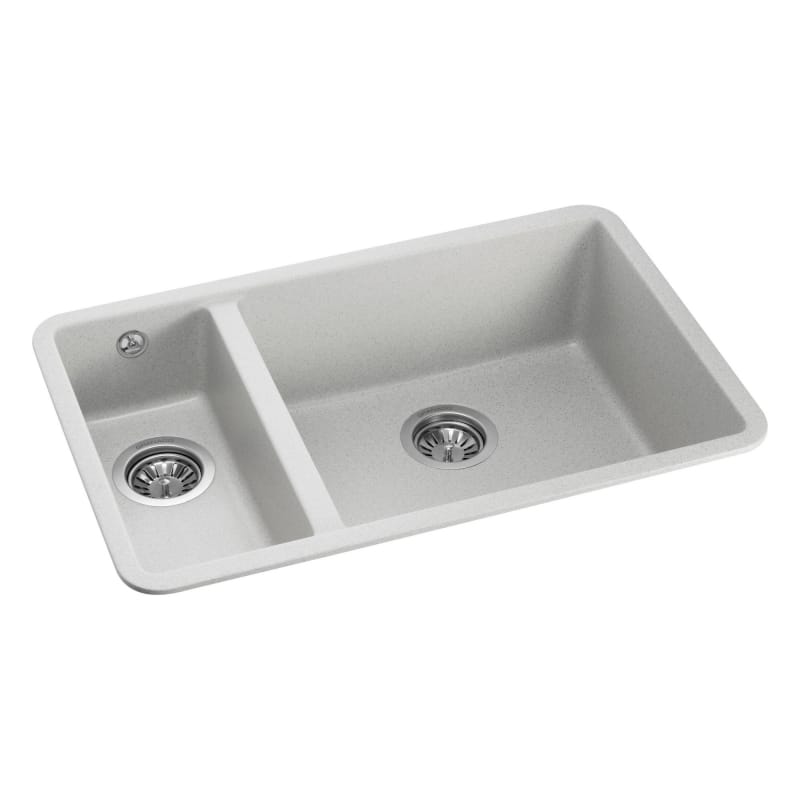 Мийка Under top DOUBLE gris (705*445mm.) граніт GRANADO