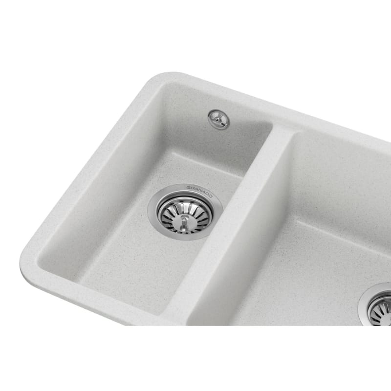 Мийка Under top DOUBLE gris (705*445mm.) граніт GRANADO