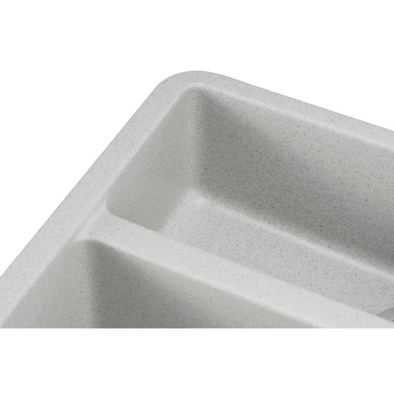 Мийка Under top DOUBLE gris (705*445mm.) граніт GRANADO