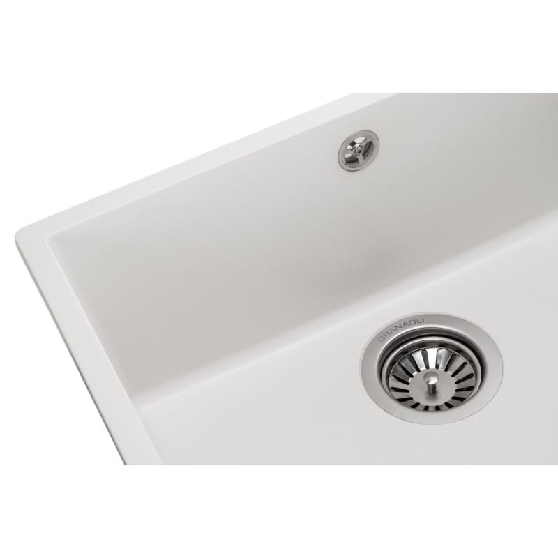 Мойка Under top L white (606*456mm.) гранит GRANADO