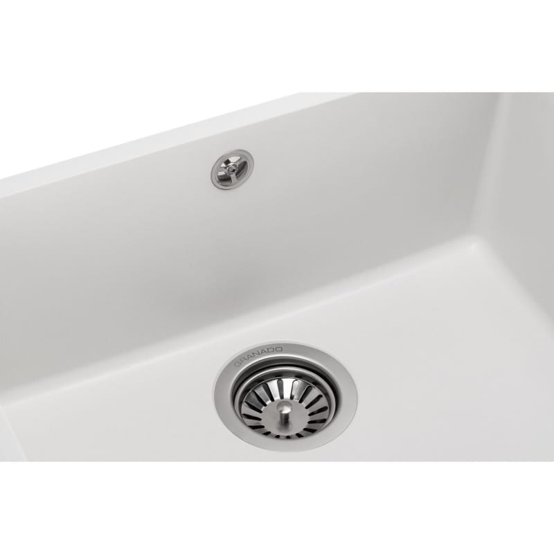 Мойка Under top L white (606*456mm.) гранит GRANADO
