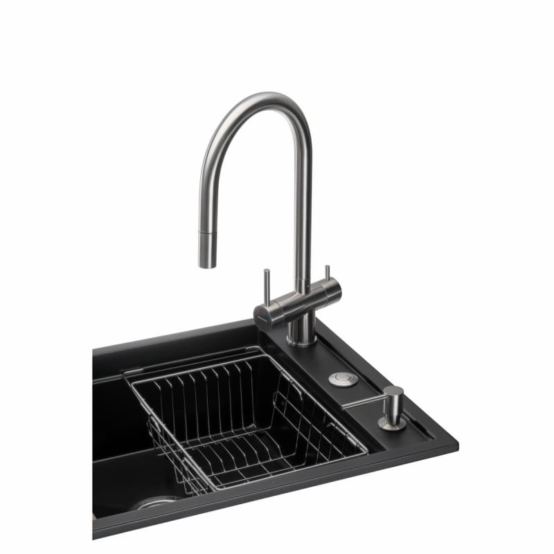 Кухонна станція GRANADO Royal Estella black shine граніт GRANADO Кухонна станція GRANADO Royal Estella black shine граніт GRANADO