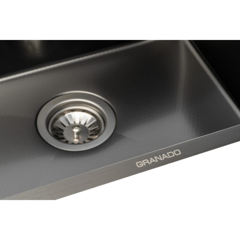 Мойка стальная Under top max STEEL S201 black honeycomb (530*430*220mm) GRANADO Мойка стальная Under top max STEEL S201 black honeycomb (530*430*220mm) GRANADO