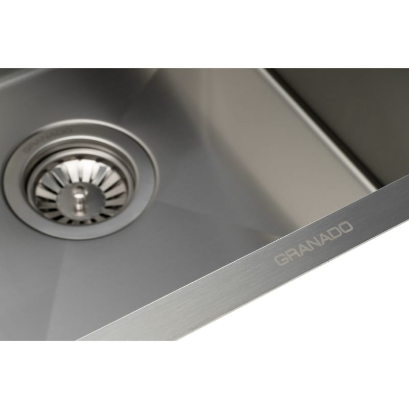 Мийка сталева Under top STEEL S304 (450*430*220mm) GRANADO