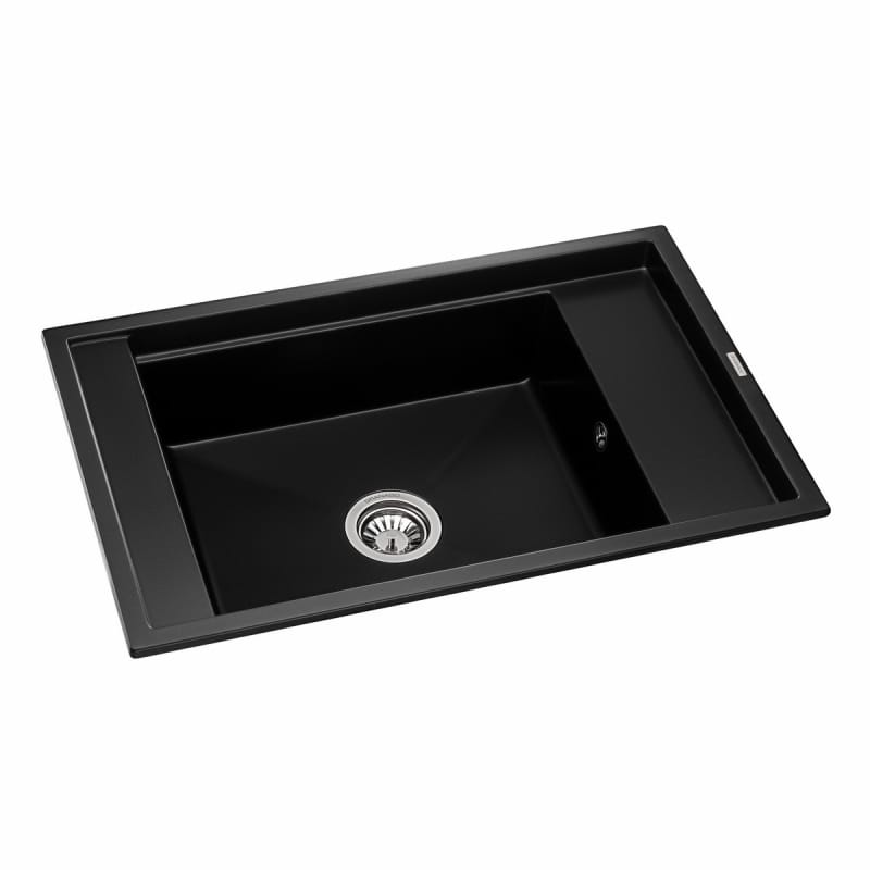 Мойка Estella black shine (780*500mm) гранит GRANADO Мойка Estella black shine (780*500mm) гранит GRANADO