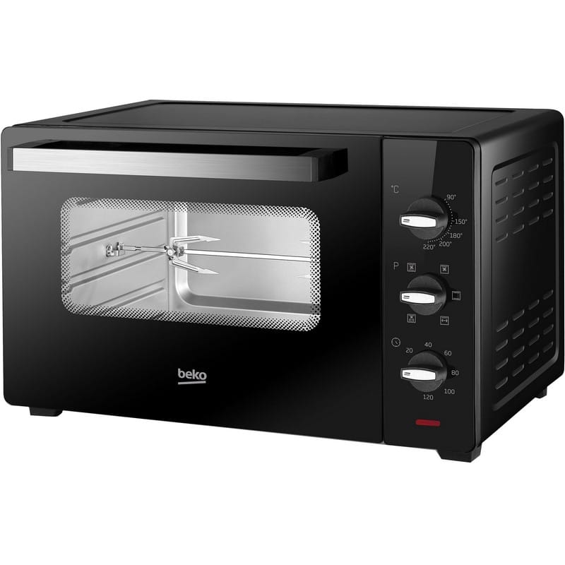 Піч електрична BMOF45B , 45л, 2000Вт, механіч., конвенція, чорна Beko