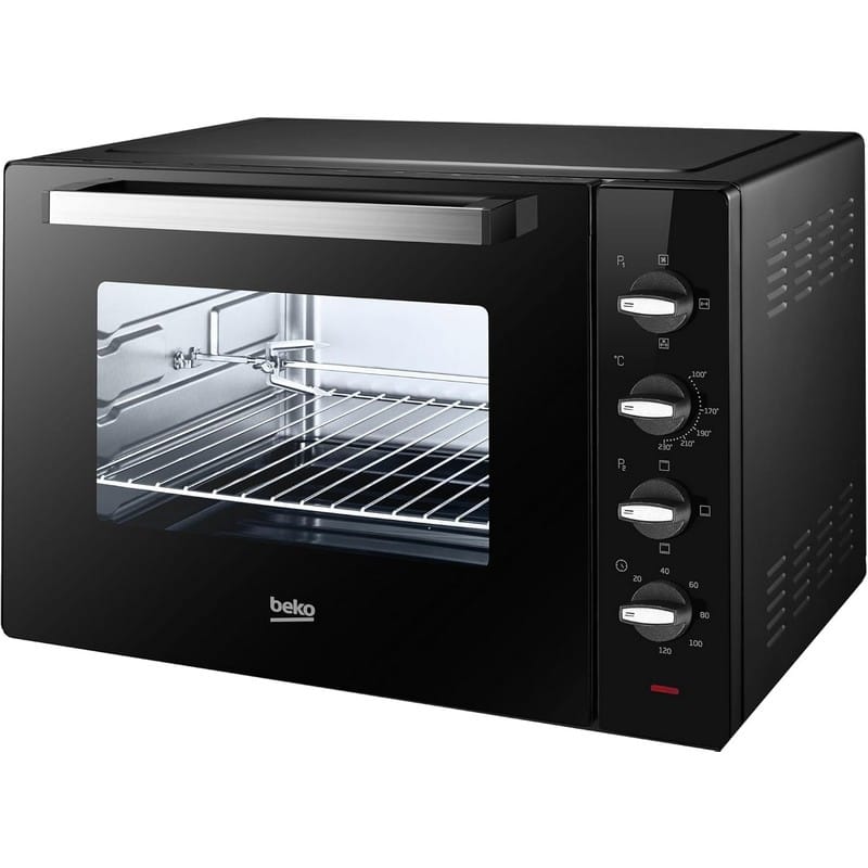 Піч електрична BMOF60B , 60л, 2000Вт, механіч., конвенція, чорна Beko