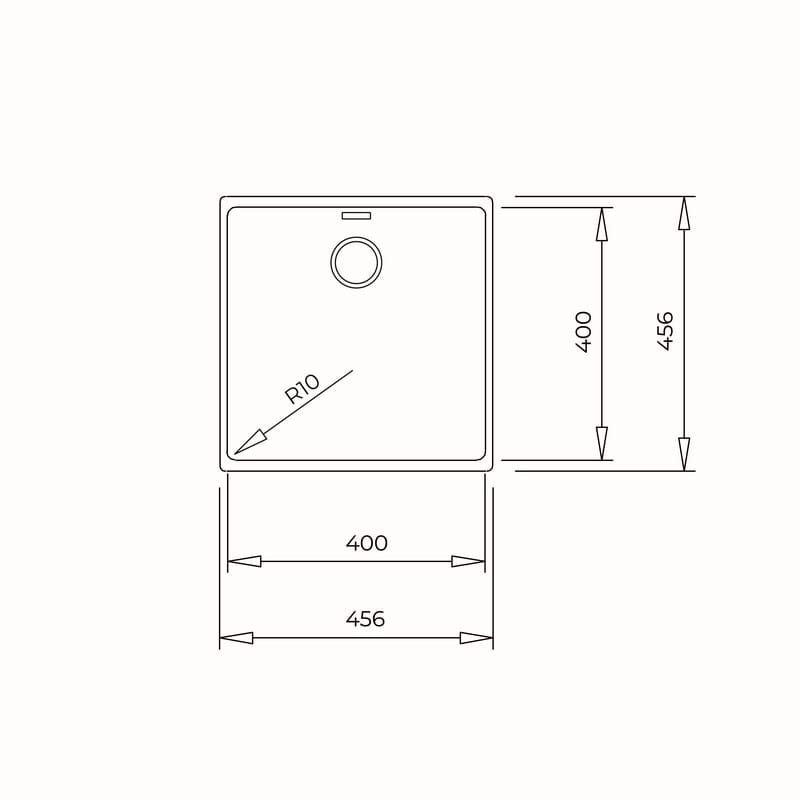 Мойка RADEA 40.40 Tegranit графит Teka (115230049) Мойка RADEA 40.40 Tegranit графит Teka (115230049)