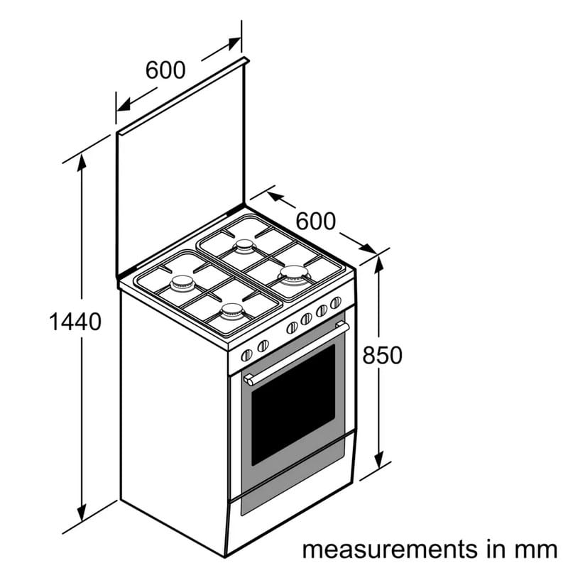 Плита HXS59AI50Q Bosch