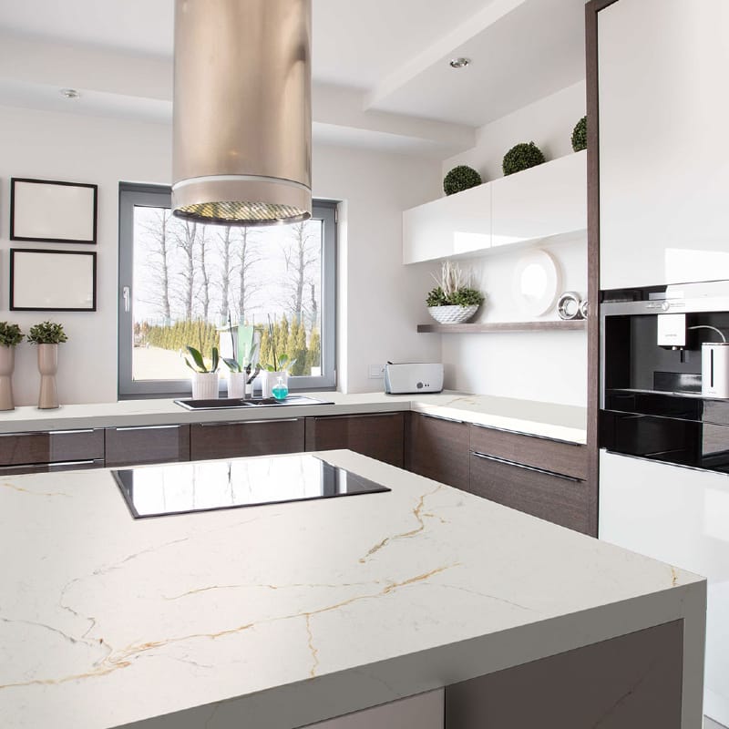 Штучний кварцит Avant 7580 Calacatta Pantin 20мм Штучний кварцит Avant 7580 Calacatta Pantin 20мм